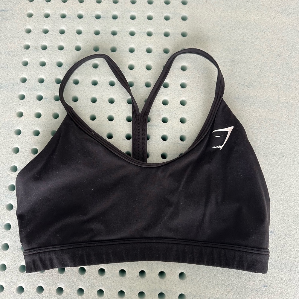 Black Gymshark Sports Bra